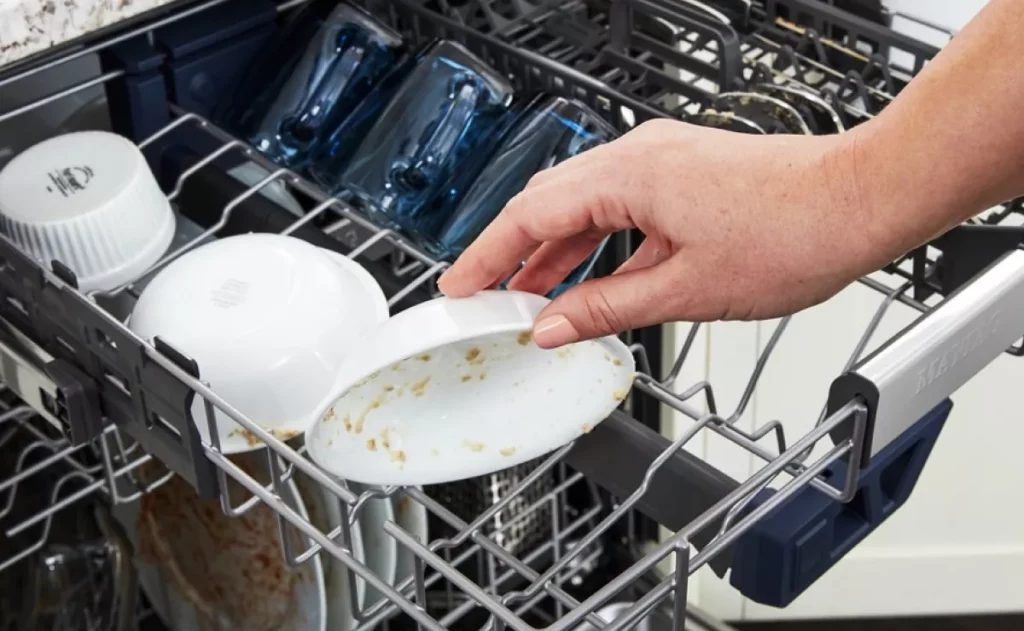 Place Dishes With No Residues Left on Them