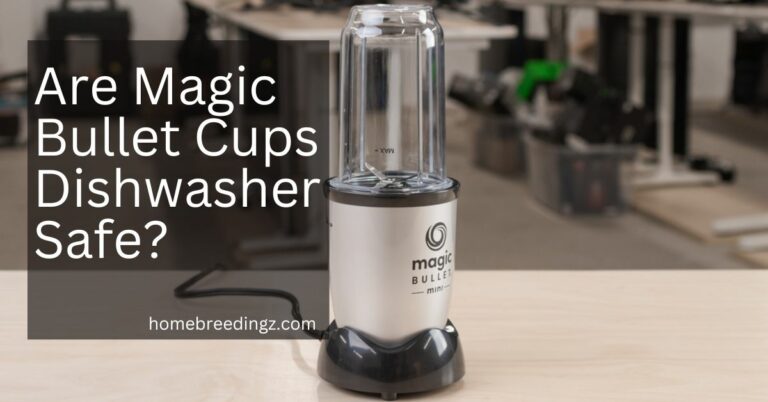 Are Magic Bullet Cups Dishwasher Safe? – Explore To Confirm!