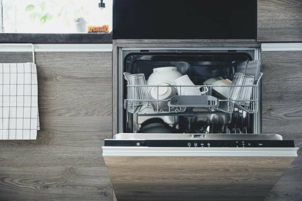 Overloaded Dishwasher