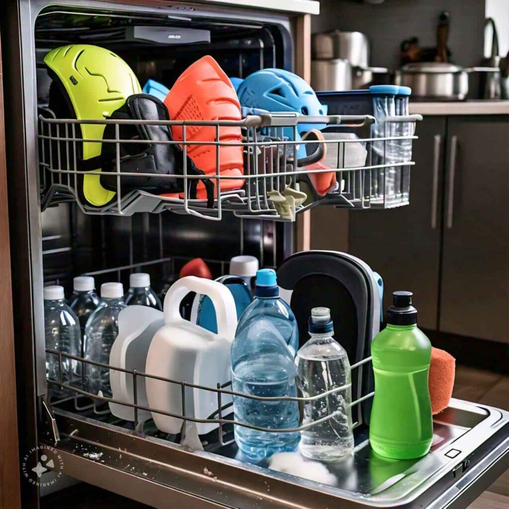 Sports Essentials in Dishwasher.