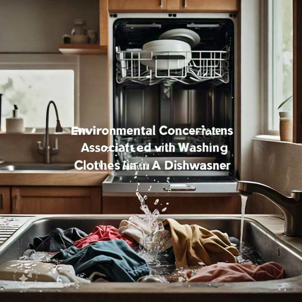 Are There Any Environmental Concerns Associated With Washing Clothes In A Dishwasher?