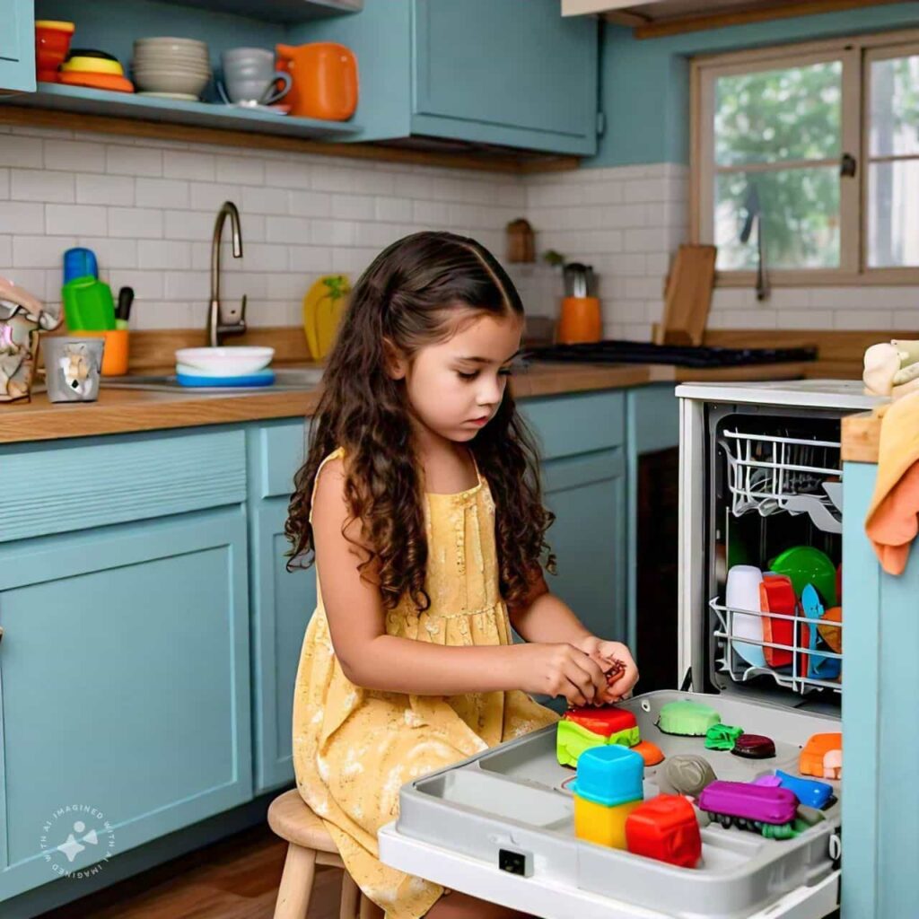 Toys And Kids Accessories in Dishwasher.