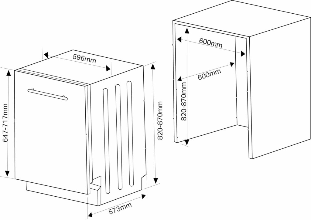 What Is The Typical Width Of A Built-In Dishwasher?