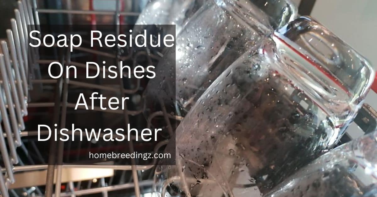 Soap Residue On Dishes After Dishwasher